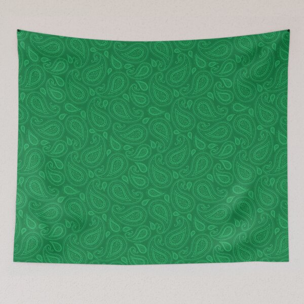 Item preview, Cashmere Motive - Green designed and sold by Pekapeka of NZ.