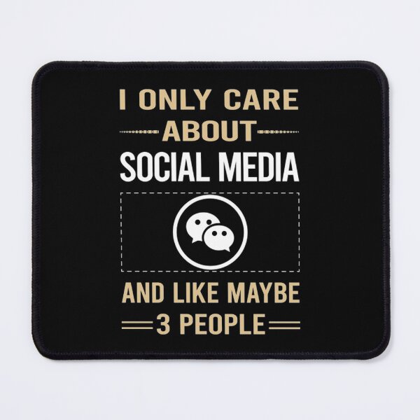 Artikelvorschau, Social Media T-ShirtFunny 3 People Social Media entworfen und verkauft von LoveCoalla.