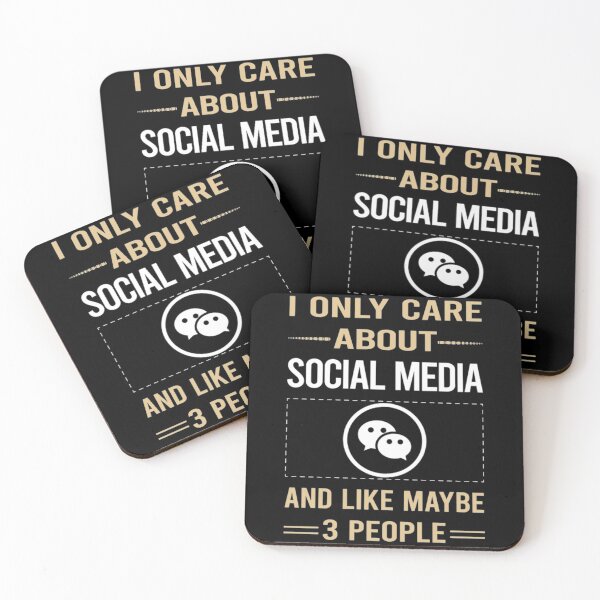 Artikelvorschau, Social Media T-ShirtFunny 3 People Social Media entworfen und verkauft von LoveCoalla.