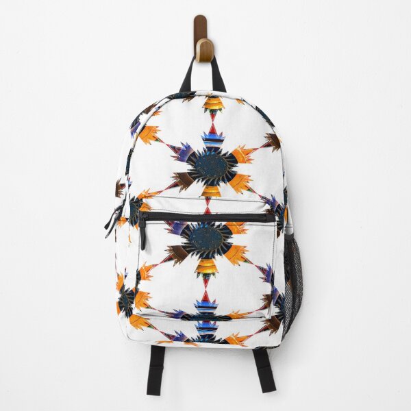Item preview, Xmas Techie snowflakes star Blue - Orange - Red by Iritof designed and sold by iritof.