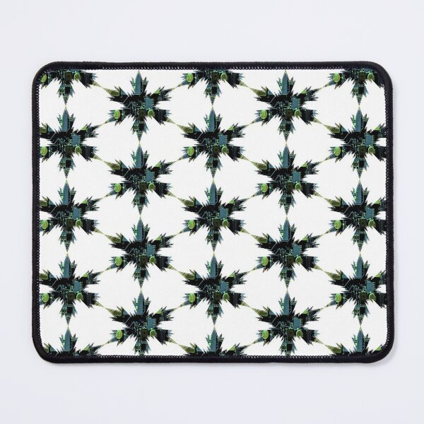 Item preview, Xmas Techie snowflakes star Metal -Olive by Iritof designed and sold by iritof.