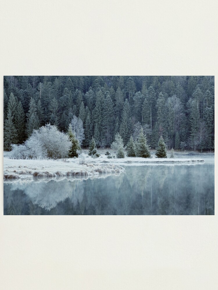 Alternate view of Whitened by frost Photographic Print