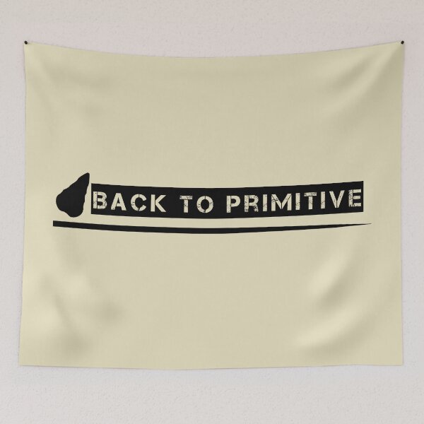 Item preview, Prehistoric, back to primitive, Stone age designed and sold by VITTICEPS-ART.