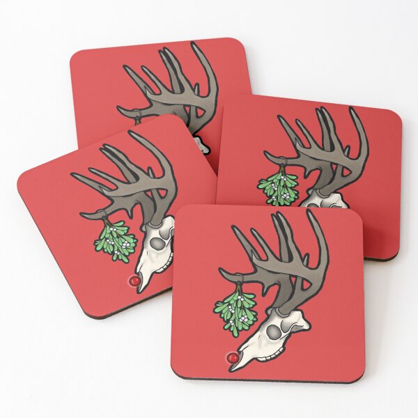 Item preview, Rudolph Mistletoe Antlers designed and sold by VerdureAndDecay.