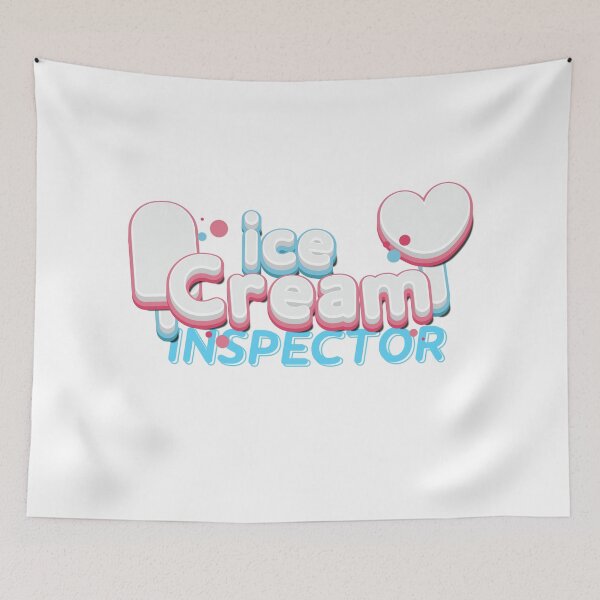 Item preview, Ice Cream Inspector, Ice Cream Lover, Cream designed and sold by graphic-genie.