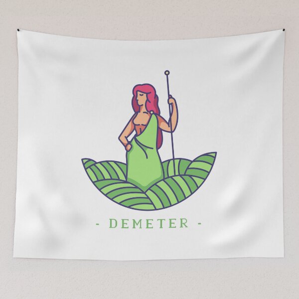 Item preview, Demeter Greek Goddess - Cartoon designed and sold by Klotho-Fashion.