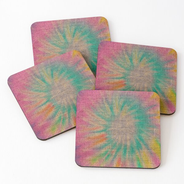 Item preview, Burlap Textured Tie Dye Swirl Pattern designed and sold by LashCreations.