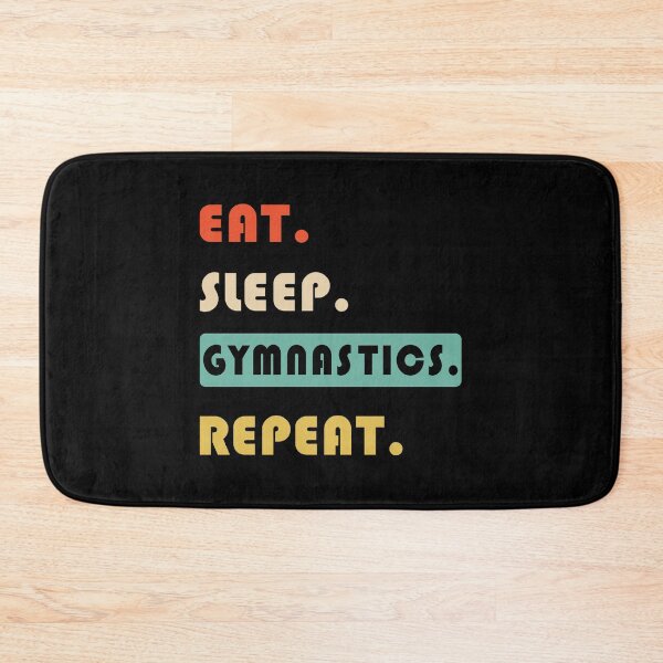 Item preview, EAT SLEEP GYMNASTICS REPEAT designed and sold by lauricecmd.