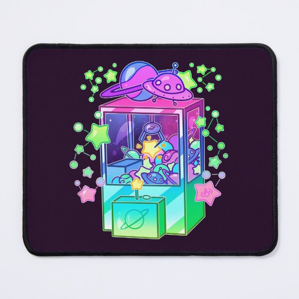 Item preview, Neon Galaxy UFO Catcher designed and sold by heysoleilart.