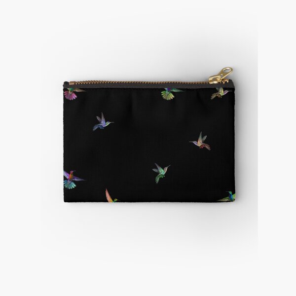 Item preview, Beautiful Hummingbirds on a black background designed and sold by timelessfancy.