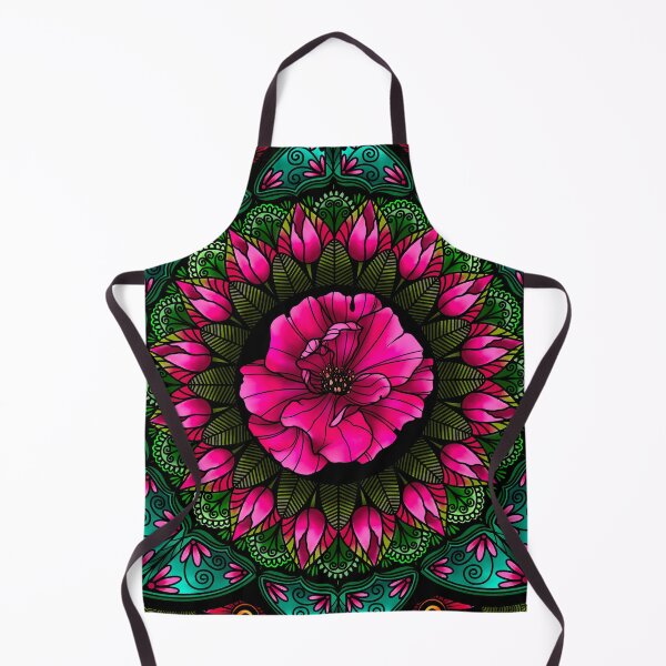 Artikelvorschau, Blumenmandala entworfen und verkauft von Elise O'Conal.
