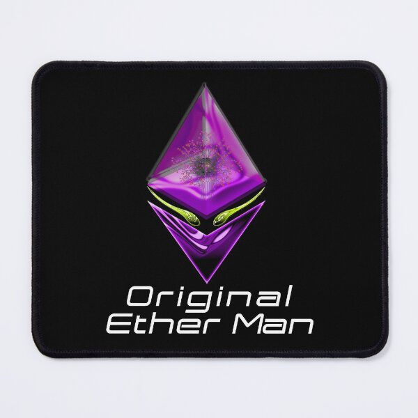 Item preview, OEM - Original Ether Man Dark-Purple Colored Head With Positronic Brain & Lime-green Eyes White Text designed and sold by Spirit-World.