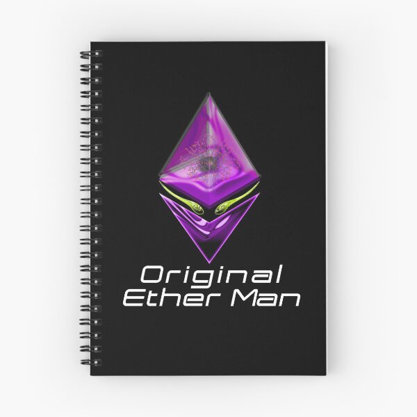 Item preview, OEM - Original Ether Man Dark-Purple Colored Head With Positronic Brain & Lime-green Eyes White Text designed and sold by Spirit-World.