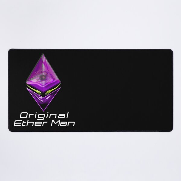 Item preview, OEM - Original Ether Man Dark-Purple Colored Head With Positronic Brain & Lime-green Eyes White Text designed and sold by Spirit-World.