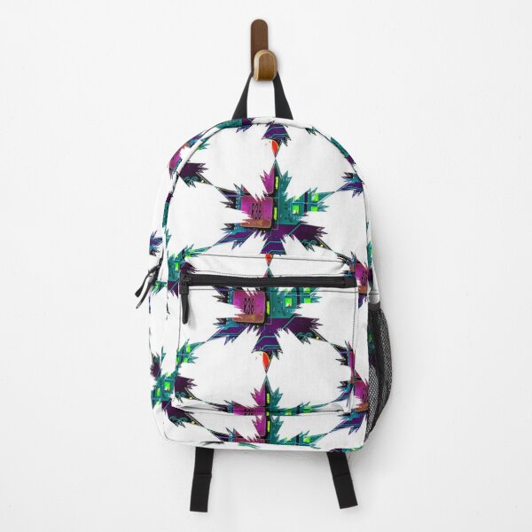 Item preview, Xmas Techie Snowflakes Star Teal - Purple by Iritof designed and sold by iritof.