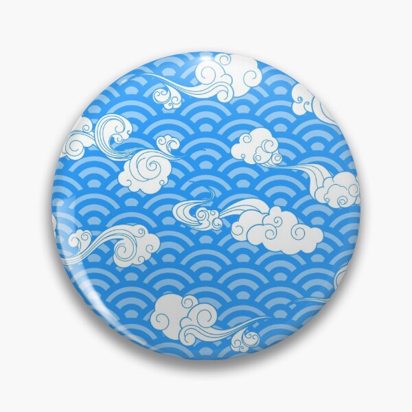 Item preview, Blue Cloud Pattern designed and sold by Lylabean22.