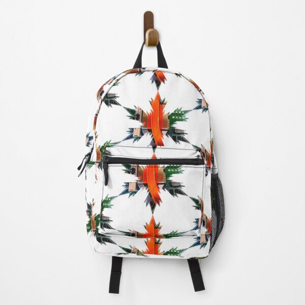 Item preview, Xmas Techie Snowflakes Star Green - Orange by Iritof designed and sold by iritof.