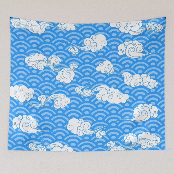 Item preview, Blue Cloud Pattern designed and sold by Lylabean22.