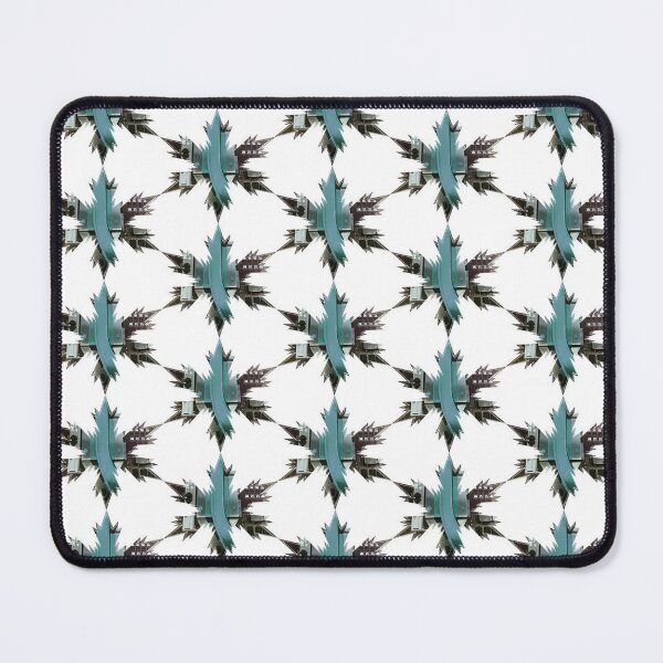 Item preview, Xmas Techie Snowflakes Star Teal -Metal by Iritof designed and sold by iritof.