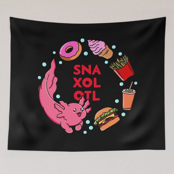 Item preview, Axolotl Snaxolotl Fast Food designed and sold by Kimprut.