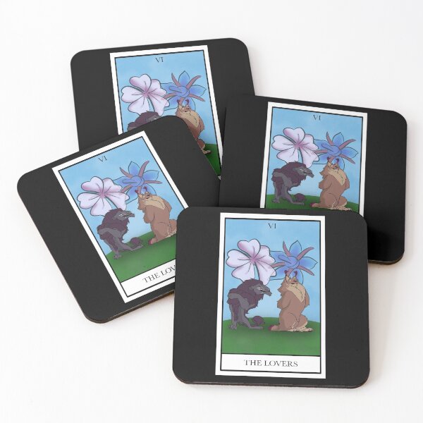 Item preview, The Lovers Tarot Card Spiritfarer designed and sold by QuinnRamsay.