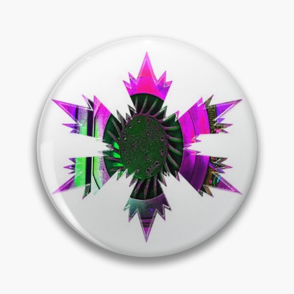 Artikelvorschau, Xmas Techie Snowflakes Star Neonpink & Grün von Iritof entworfen und verkauft von iritof.