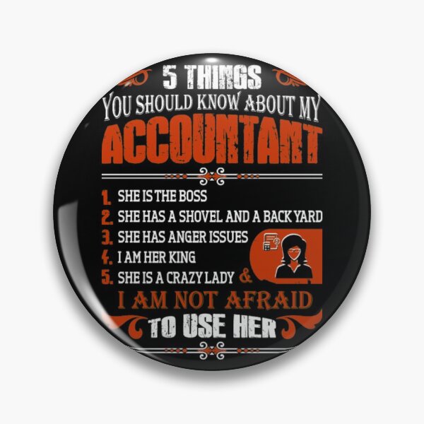 Item preview, 5 Things You Should Know About My Accountant designed and sold by aryagiri.
