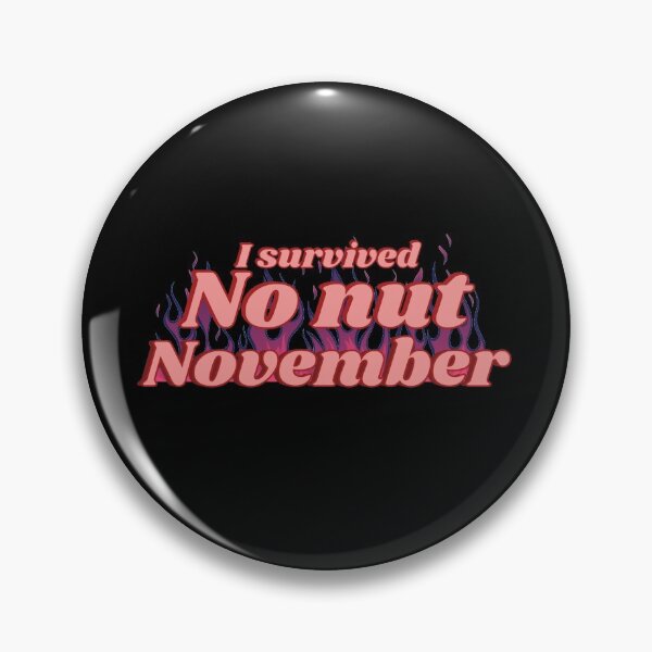 Item preview, I survived no nut November-Red designed and sold by Anxatzi.
