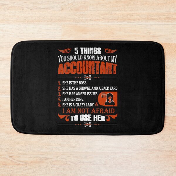 Item preview, 5 Things You Should Know About My Accountant designed and sold by aryagiri.