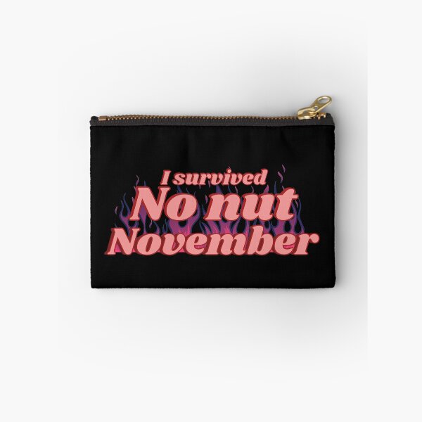 Item preview, I survived no nut November-Red designed and sold by Anxatzi.