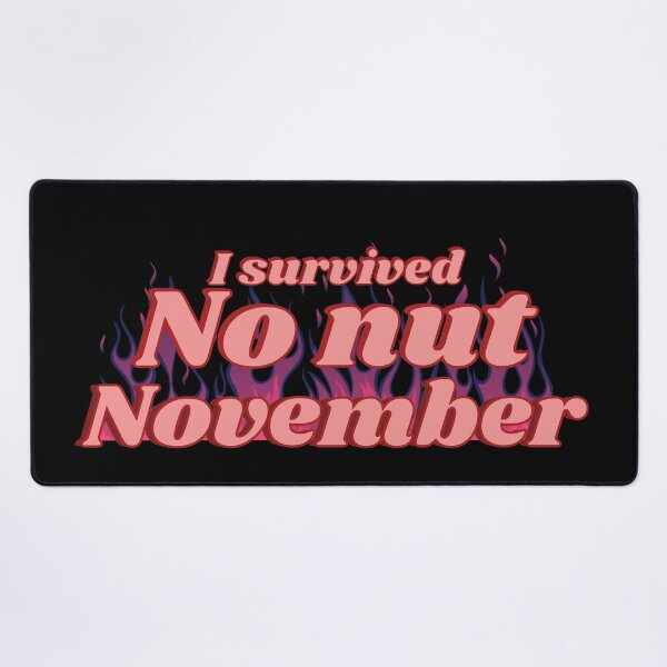 Item preview, I survived no nut November-Red designed and sold by Anxatzi.