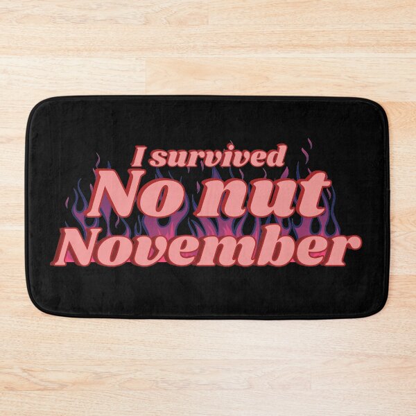 Item preview, I survived no nut November-Red designed and sold by Anxatzi.