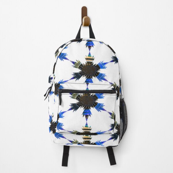 Item preview, Xmas Techie Snowflakes Star Navy-Royal Blue by Iritof designed and sold by iritof.