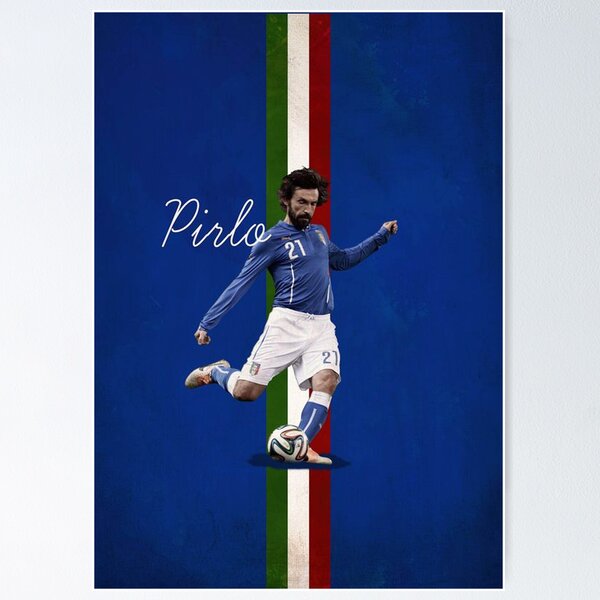 Item preview, Art Andrea Pirlo Papier Peint designed and sold by belangkuda.