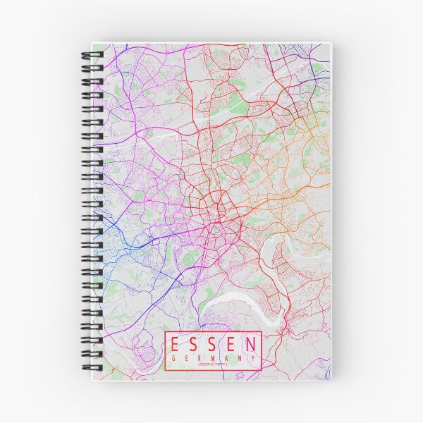 Item preview, Essen City Map of Germany - Colorful designed and sold by deMAP.