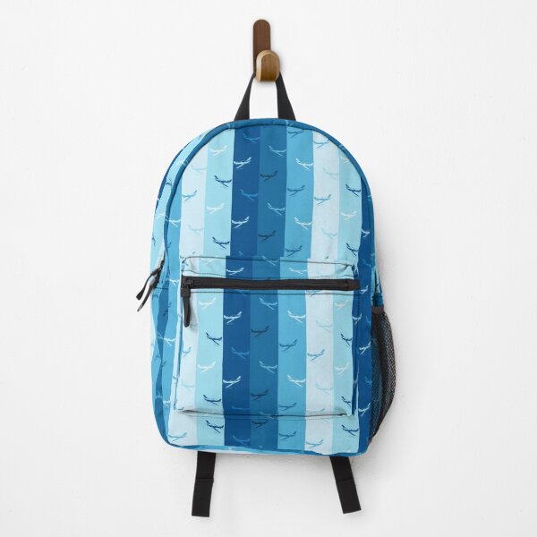 Item preview, Airplane on stripes - Blues designed and sold by PlaneNsimple.