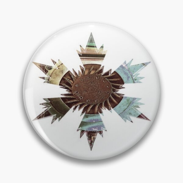 Artikelvorschau, Xmas Techie Snowflakes Star Brown-Mint von Iritof entworfen und verkauft von iritof.