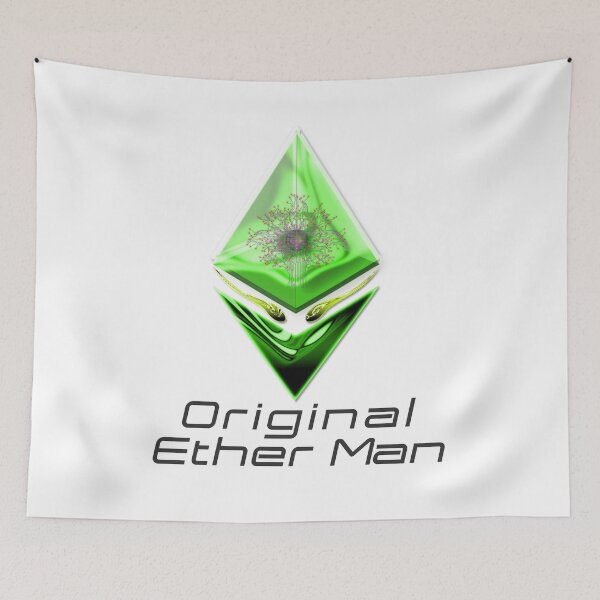 Item preview, OEM - Original Ether Man Green Colored Head With Positronic Brain & Lime-green Eyes Black Text designed and sold by Spirit-World.