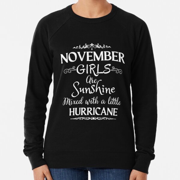 November girl sweatshirt hotsell