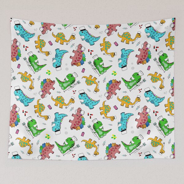 Item preview, Cute Pharmacy Dinosaur  designed and sold by AlysaWithArt.