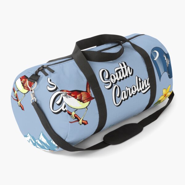 Item preview, illustrated Map of South Carolina state in US, major Cities and symbols  designed and sold by mashmosh.