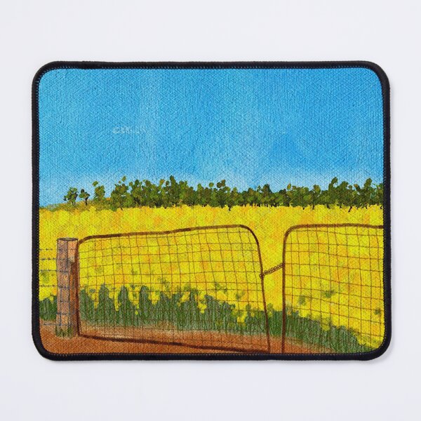 Item preview, Australian Landscape of a Canola Crop designed and sold by InspiredPamjoy.