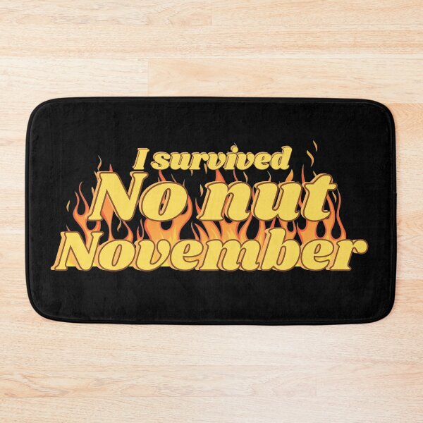 Item preview, I survived no nut November-Yellow designed and sold by Anxatzi.
