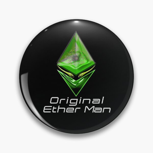 Item preview, OEM - Original Ether Man Green Colored Head With Positronic Brain & Lime-green Eyes White Text designed and sold by Spirit-World.