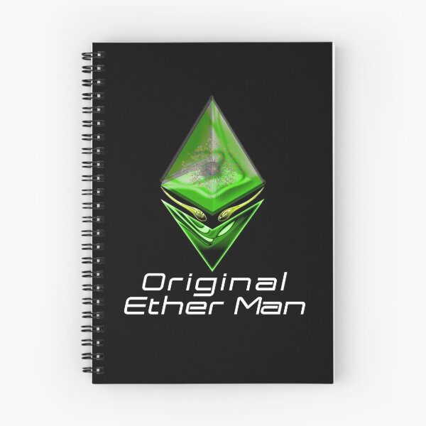 Item preview, OEM - Original Ether Man Green Colored Head With Positronic Brain & Lime-green Eyes White Text designed and sold by Spirit-World.