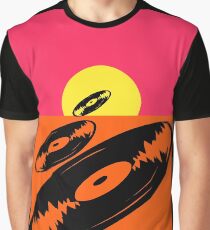 Pop Art Vinyl Record Endless Graphic T-Shirt
