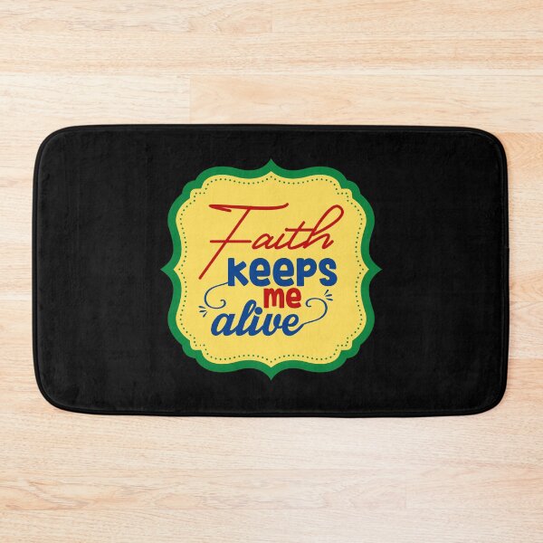 Item preview, Faith Keeps Me Alive designed and sold by Prayingwarrior.
