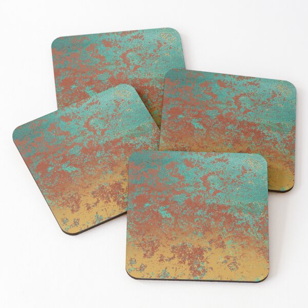 Item preview, Copper Turquoise Patina Texture designed and sold by idovedesign.