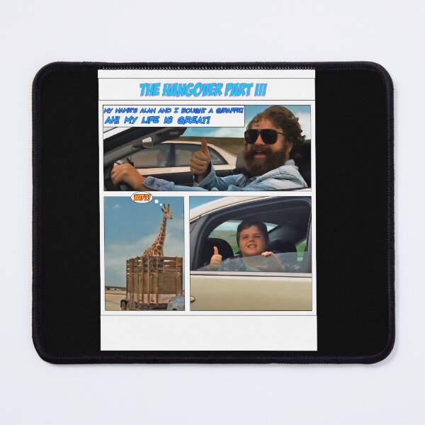 Item preview, Awesome Comedy Doug Alan Ed Helms The Hangover Part Iii Retro designed and sold by AdaptiveSylvial.