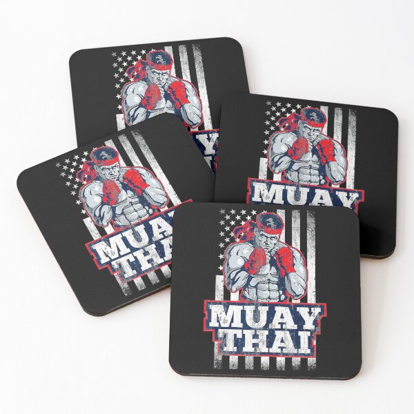 Item preview, Muay Thai Boxing US American Flag Martial Arts Lover Gift  designed and sold by MuayThain8jx8x.